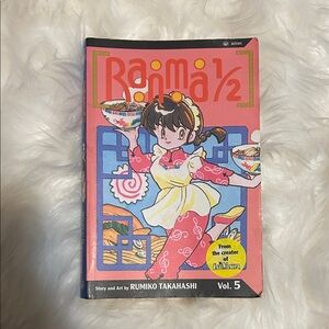 Ranma 1/2 Vol. 5 Manga Book